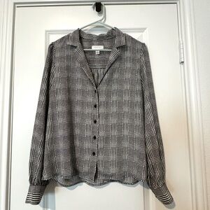 Topshop 80s inspired work blouse